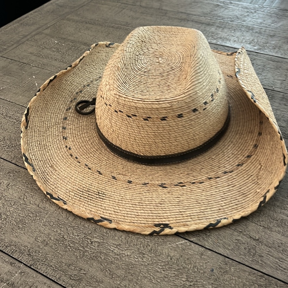 Straw Cowboy Hat - Picture 3 of 5